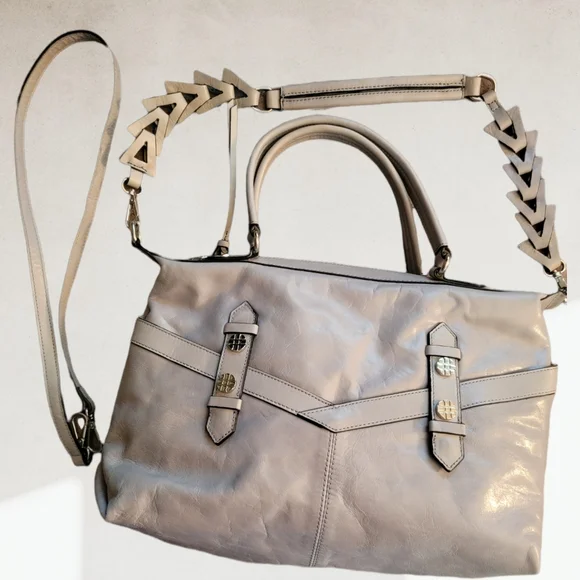JOELLE HAWKENS | Shoulder/Crossbody Gray Handbag - Picture 1 of 16